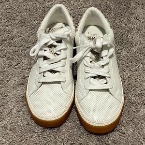 A new day white sneakers